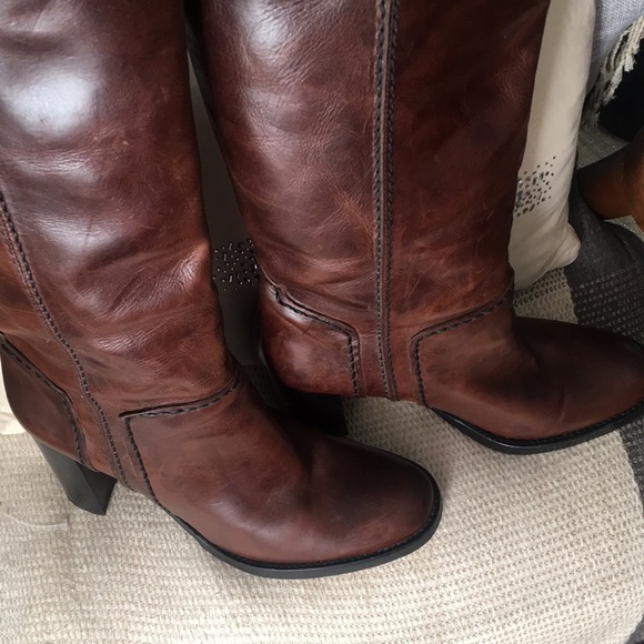 Enzo Angolini brown boots Sz 37.5 - Picture 2 of 8